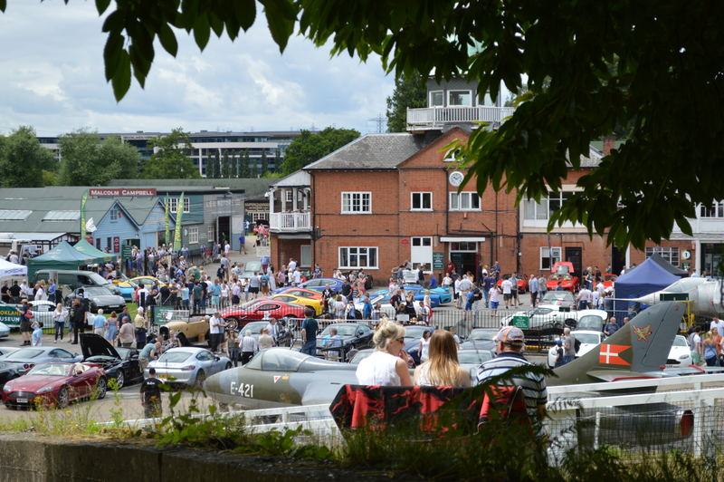 Illustration for article titled Supercar Sunday at the Brooklands Museum